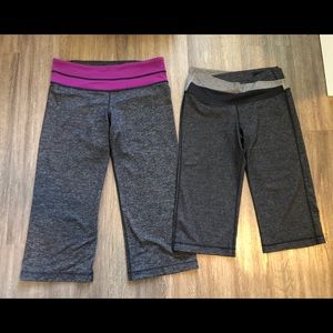 Lululemon crop yoga pants